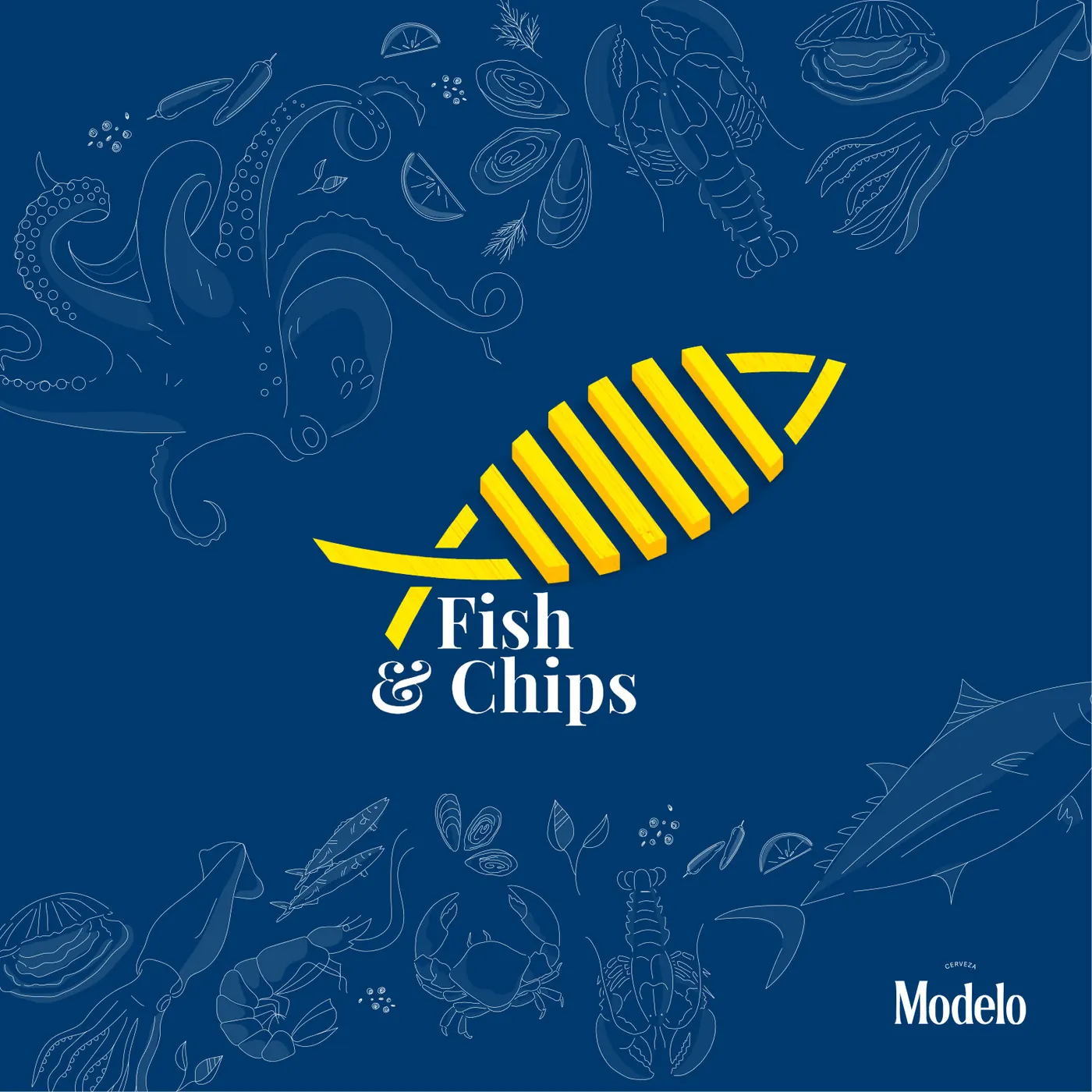 Fish & Chips Zona 16 - portada del menú